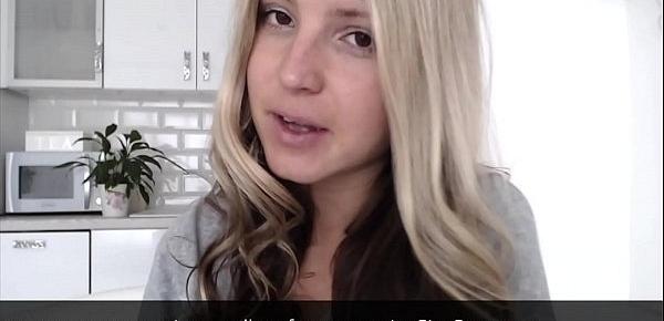  Gina Gerson , homevideo, interview, for fans, answer questions part 1, pornstar